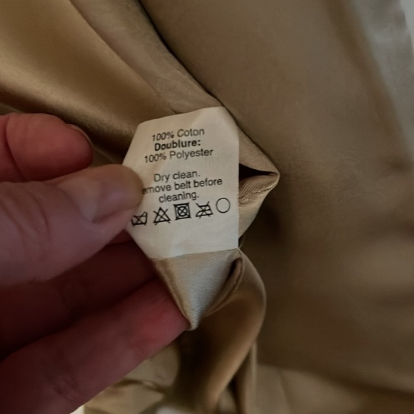 Vintage JCrew Collection classic trench coat size 2 - Picture 12 of 14